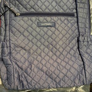 NWT Vera Bradley denim backpack. NWT.